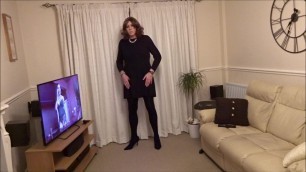 Nappy Days - Plugged and Caged All Day - Alison Thighbootboy