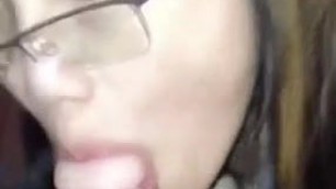 Cum in Chinese girl