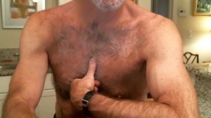 Hairy Daddy boring cam.