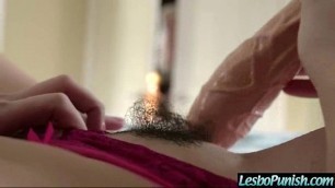 Lesbos Girls &lpar;bianca&halle&rpar; Use Sex Toys In Hard Sex Scene video-14