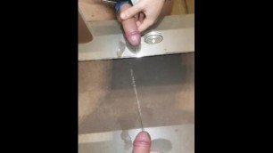 Piss and Cum Public Toilet