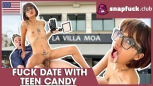 Candy Scott Loves getting her Tiny Ass Fucked Hard! SNAP-FUCK