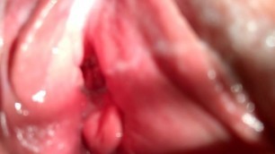 Look how Wet my Pussy Is! Juice Flows and Drips! I need a Hard Cock! Home Video. Close-Up. POV.